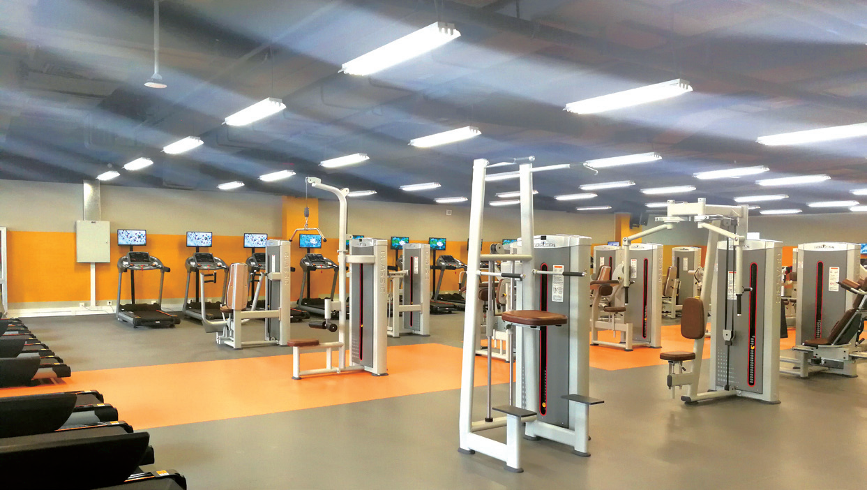 健身房力量健身器材